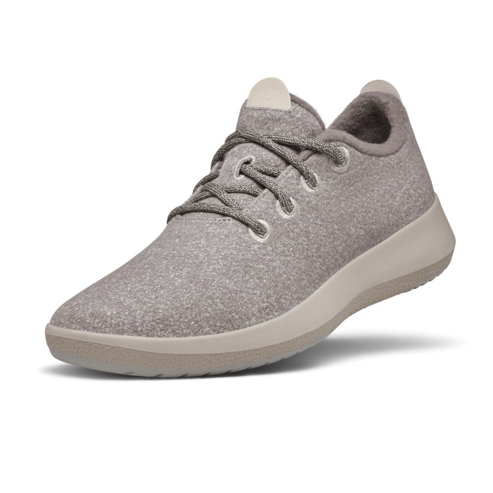 Allbirds Men's Sneakers Grey - Wool Runner Mizzles - 39260SKGR